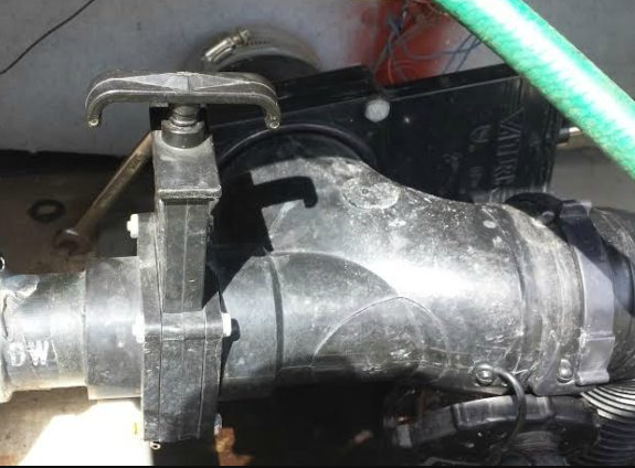 RV dump valve replacement in Stuart